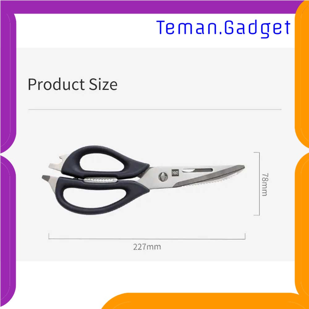 TD - DPR Huohou Gunting Dapur Multifunctional Detachable Scissors - HU0062