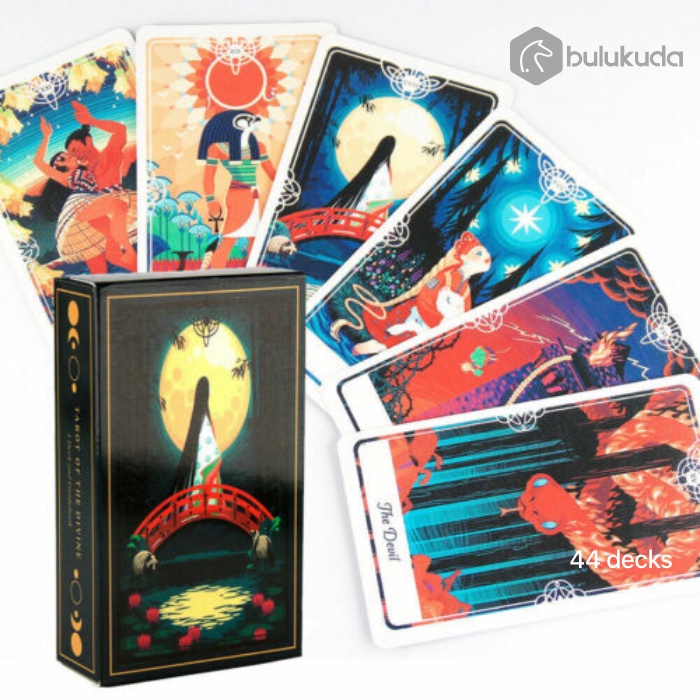 Tarot of The Divine 78 cards deck English instruksi PDF Guide