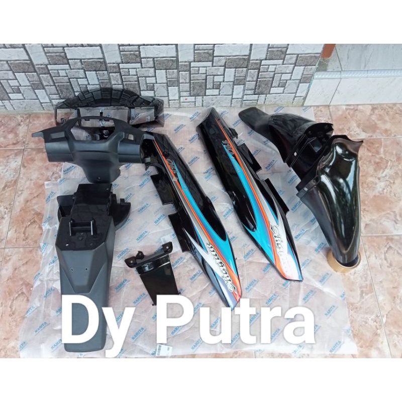 Cover body bodi set shogun kebo set striping