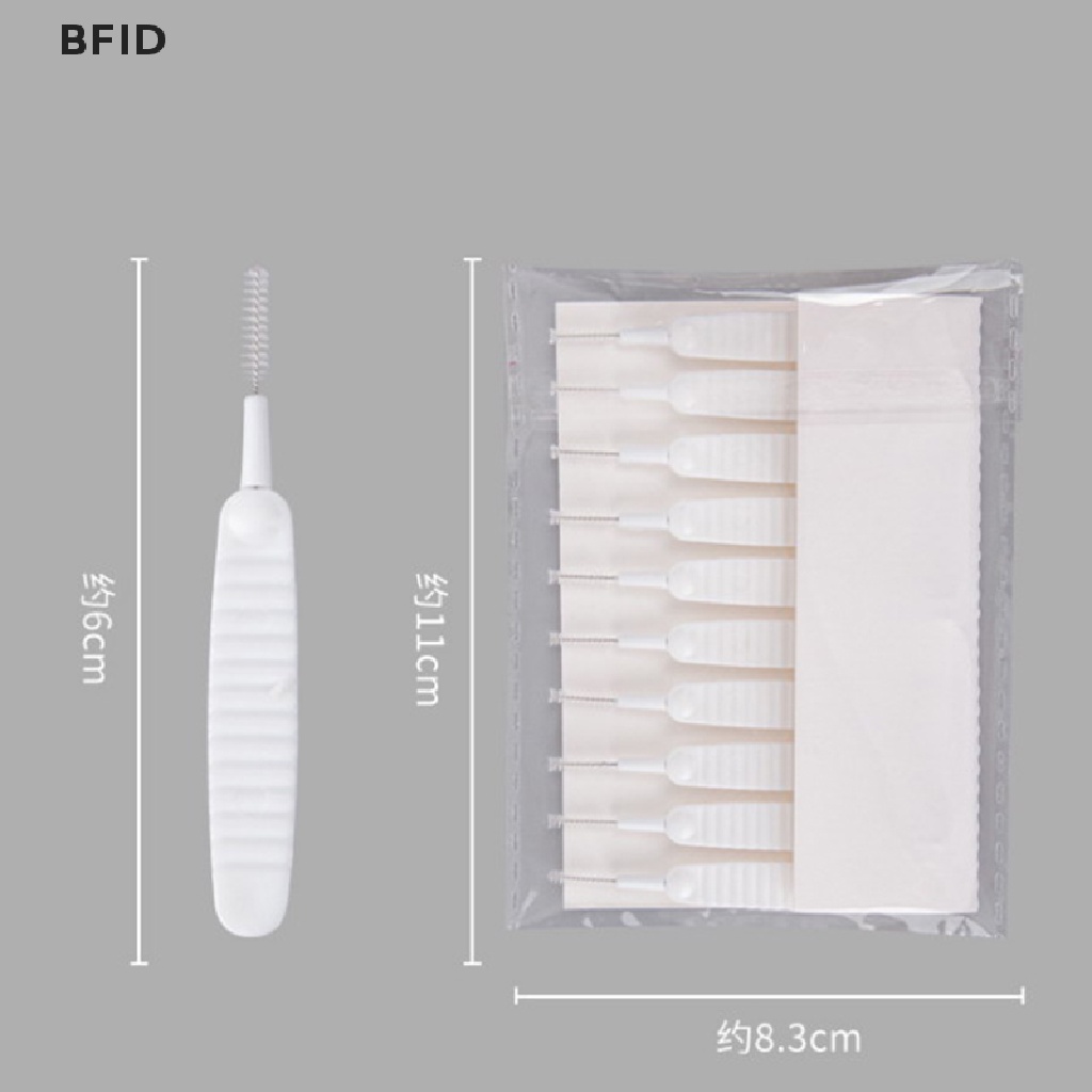 [BFID] 10pcs/set Kepala Shower Sikat Kecil Teko Nozzle Kettle Spout Brush Micro Brush [ID]