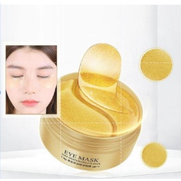 COLLAGEN EYE MASK 24K Masker Mata Panda 60 Lembar EyeMask 24k Gold Seaweed Eye Mask Masker Mata Gold