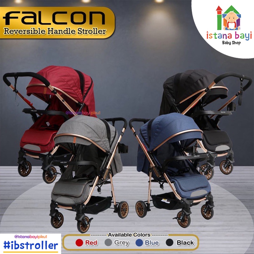 Pliko Baby Stroller Falcon B/S390 - Kereta Dorong Bayi/Stroller Bayi