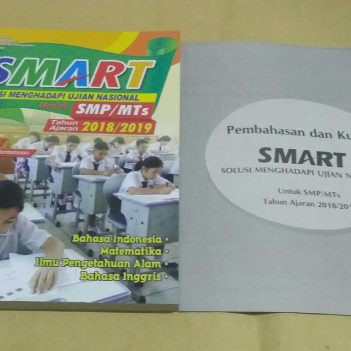

SMART Buku Ujian Nasional Untuk SMP/MTs Tahun 2019 Free Kunci Jawaban Best Seller