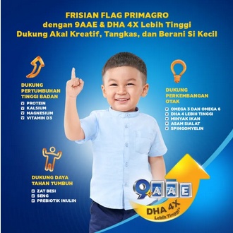 FRISIAN FLAG PRIMAGRO 1+ 3+ VANILA MADU COKELAT 750GR