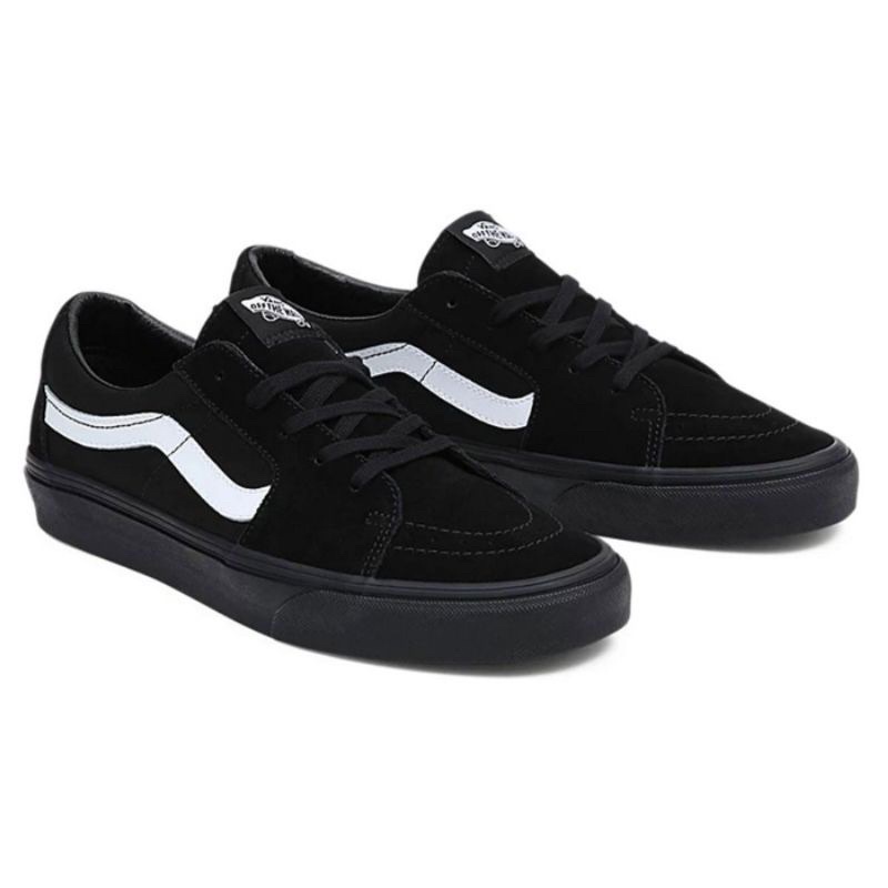 Vans Sk8 Low Contrast Black Black White Original