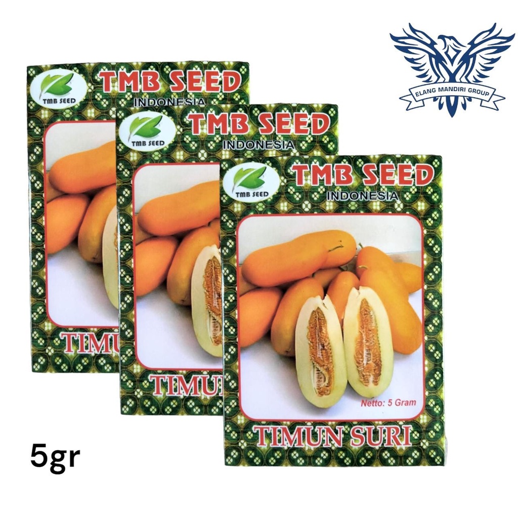 Benih Timun Suri TMB SEED Isi 5 gr Kemasan Asli Pabrik Bibit Buah Timun Suri Unggul TMB SEED