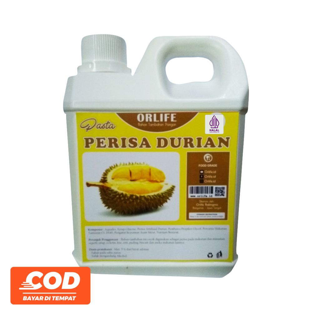 

Pasta Rasa Durian 1 Kg Orlife
