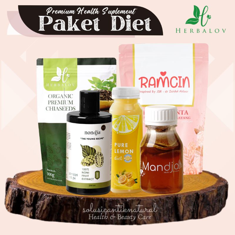 Paket Diet Bahagia Herbalove Paket Diet Free Mentoring Dengan Produk Herbal Premium Jamin Susut Peru