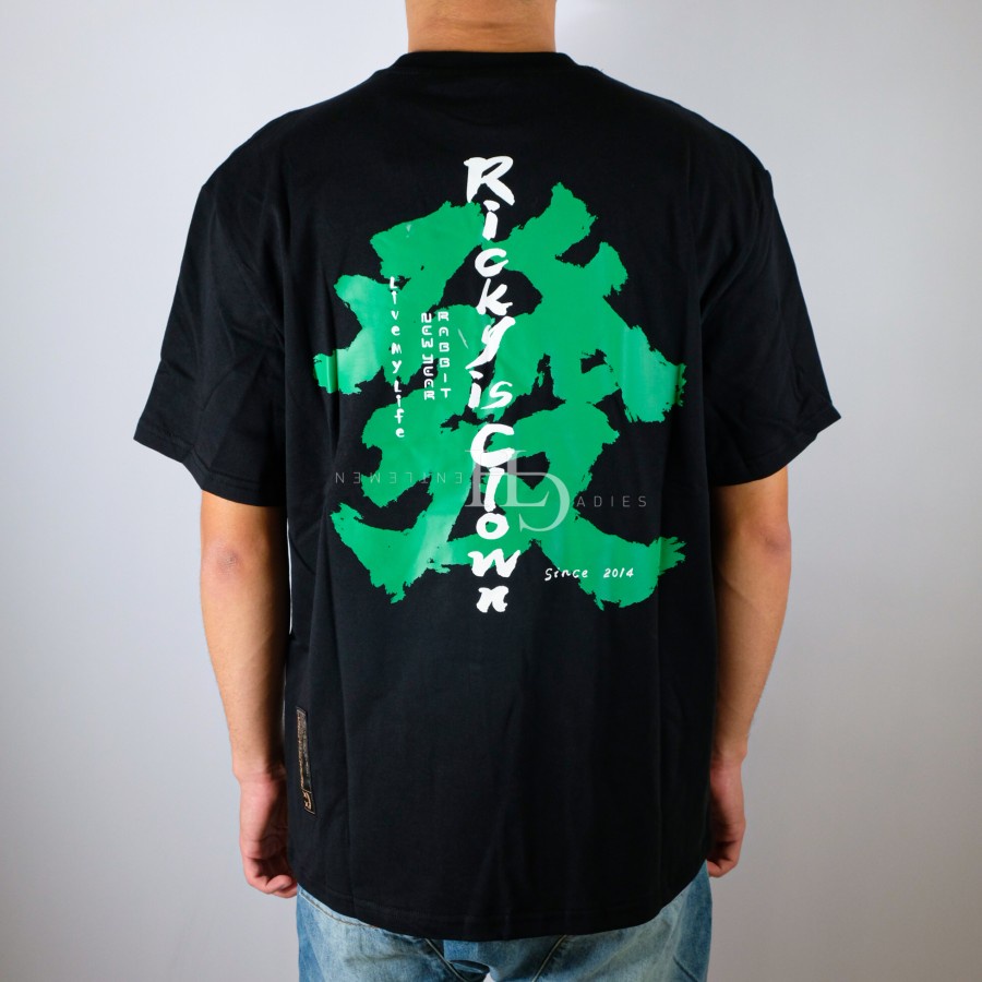 Ricky is Clown Special Edition Wishing You Prosperity Tee Black 100% Original