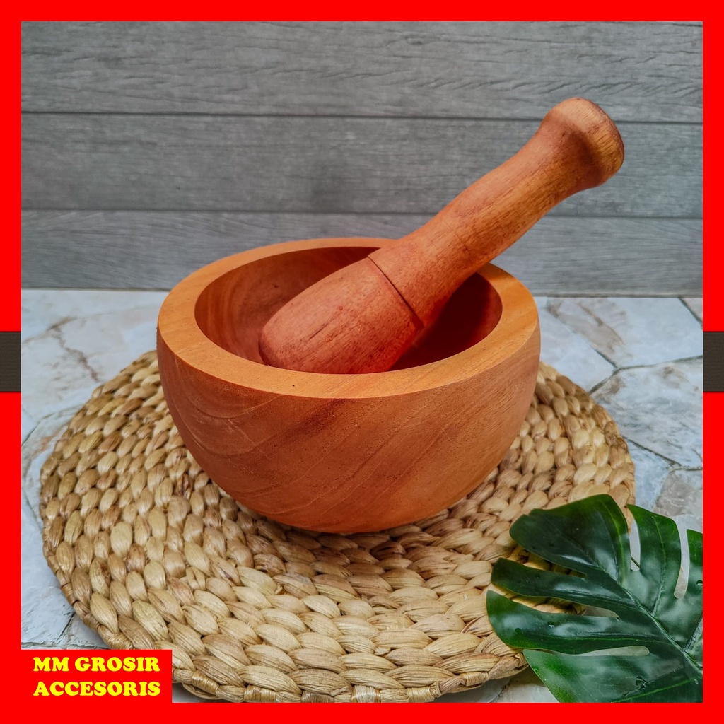 Jual Lumpang Lesung Kayu Mahoni Termurah Shopee Indonesia