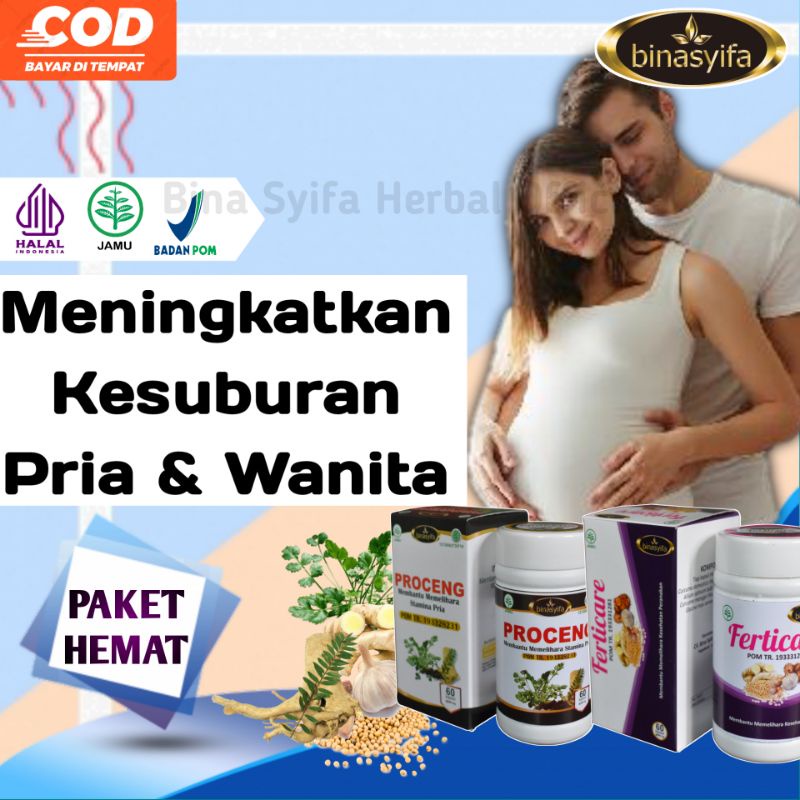 [COD] Paket Promil Suami Istri Penyubur Kandungan Obat Perangsang Untuk Wanita Agar Cepat Hamil Fert