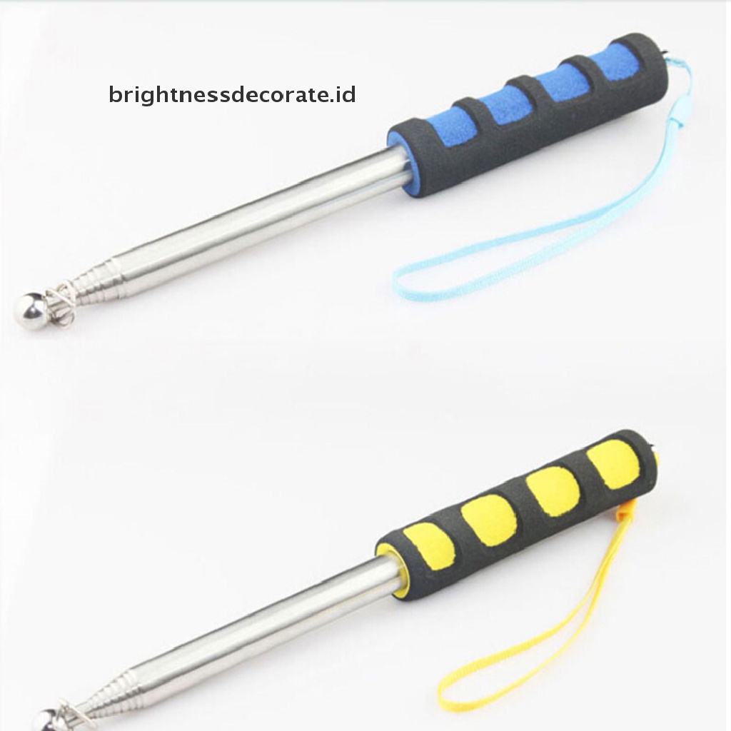 [Birth] Tiang Bendera 1.2M Portable Telescopic Flag Handheld Pole Alat Untuk Bendera Windsock [ID]