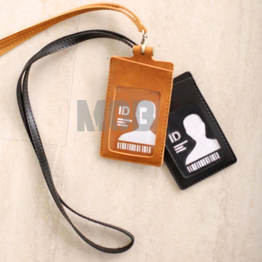 

Hot - ID CARD KALUNG HOLDER NAME TAG ID CARD HOLDER TEMBORO KULIT SOUVENIR ID TANDA PENGENAL ALAT KANTOR