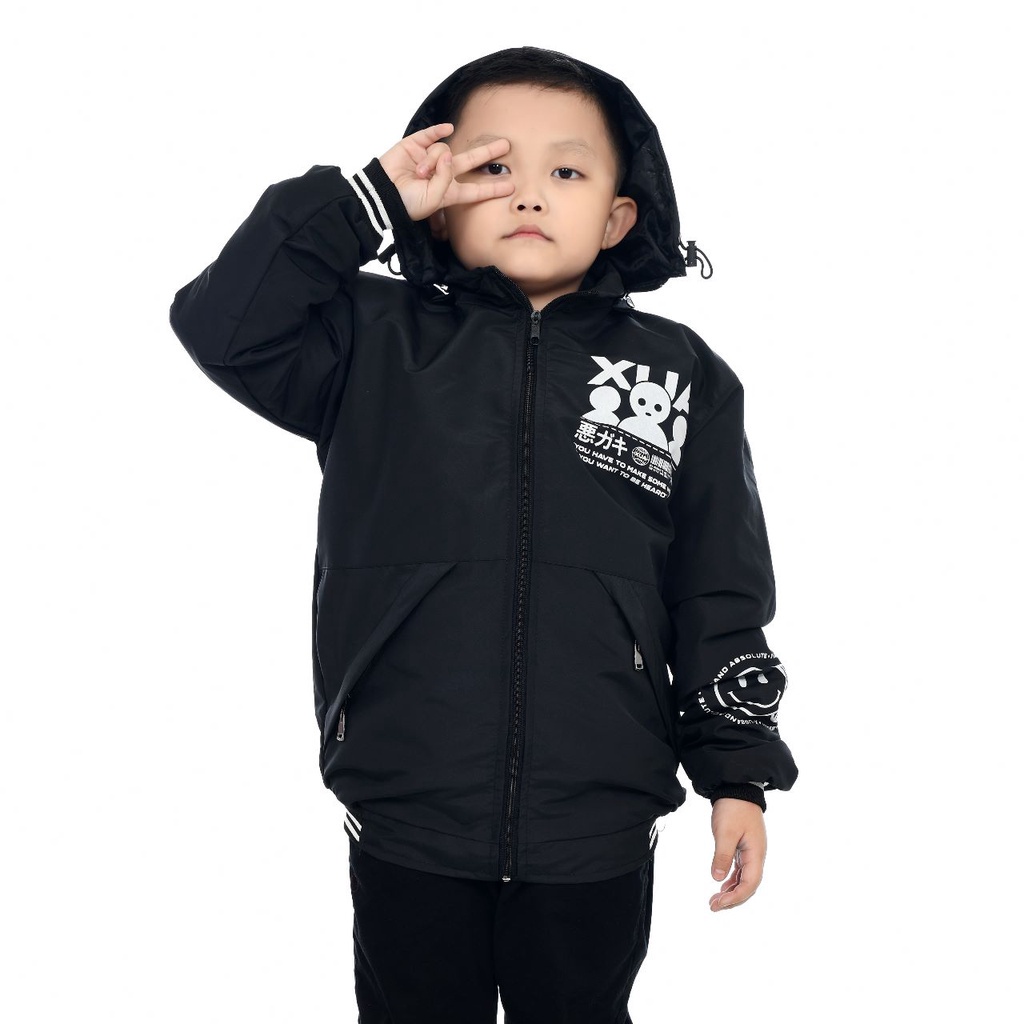 Jaket Anak Laki-Laki Perempuan Outerwear Usia 1-11thn