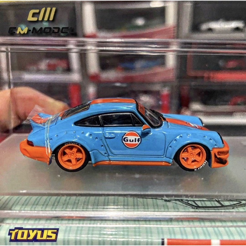 CM Model - PORSCHE RWB 964 GULF DUCKTAIL