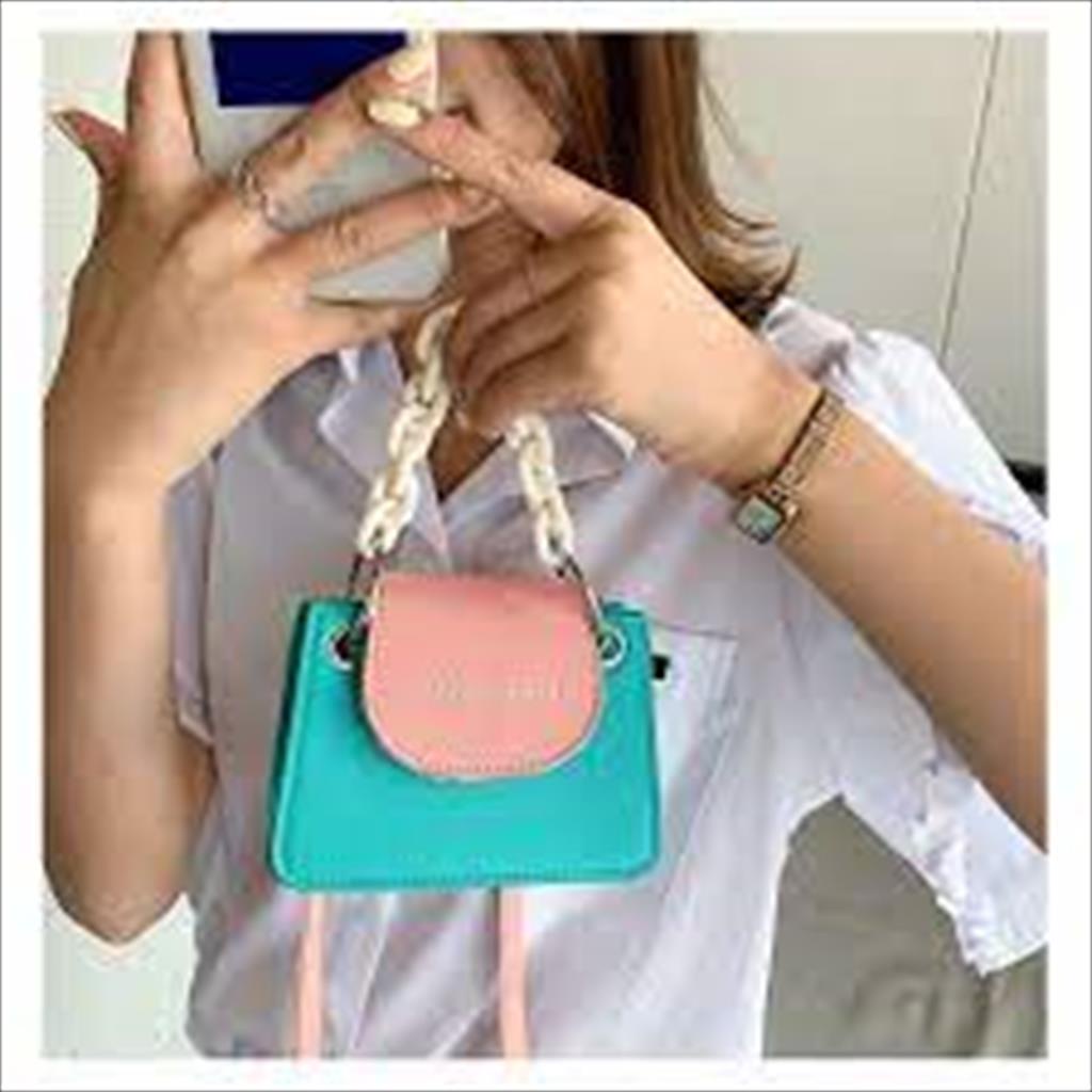 MJS 284 - TAS FASHION SELEMPANG RANTAI MINI IMPORT HANDBAG KOREA KEKINIAN