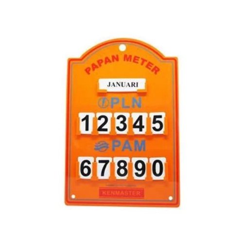 

Meteran PLN PAM Dijual Multicolour Kenmaster Papan Listrik meter - Air Limited
