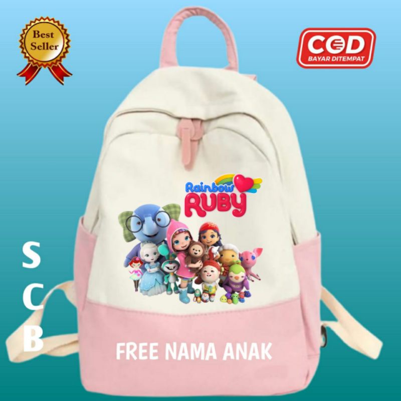 Tas Ransel Anak Rainbow Ruby