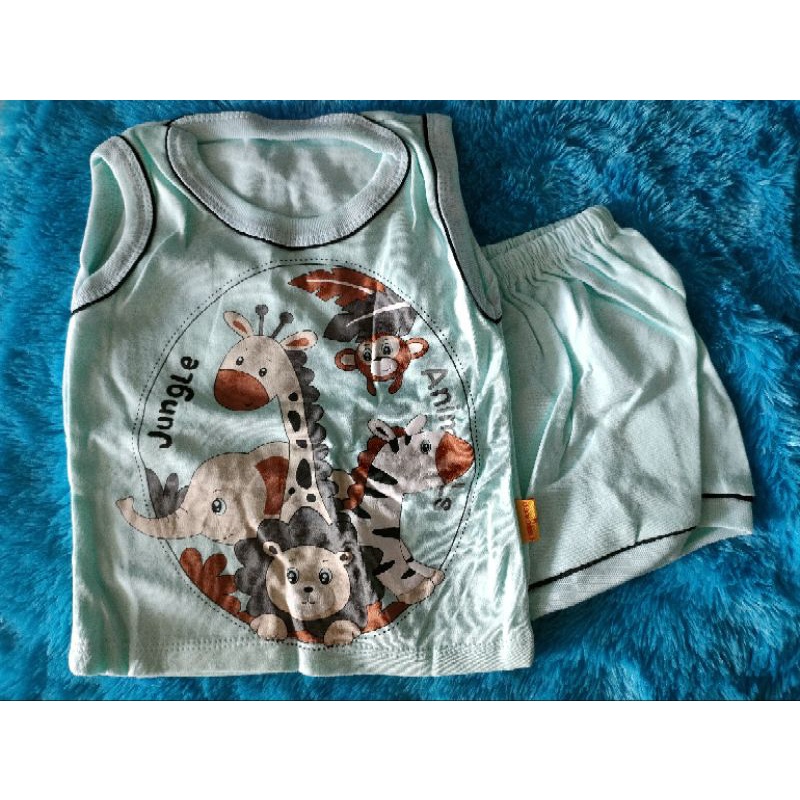 setelan baju bayi enrica go