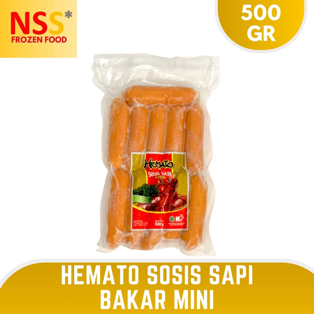 Jual Hemato Sosis Sapi Bakar Mini 500 Gr Shopee Indonesia