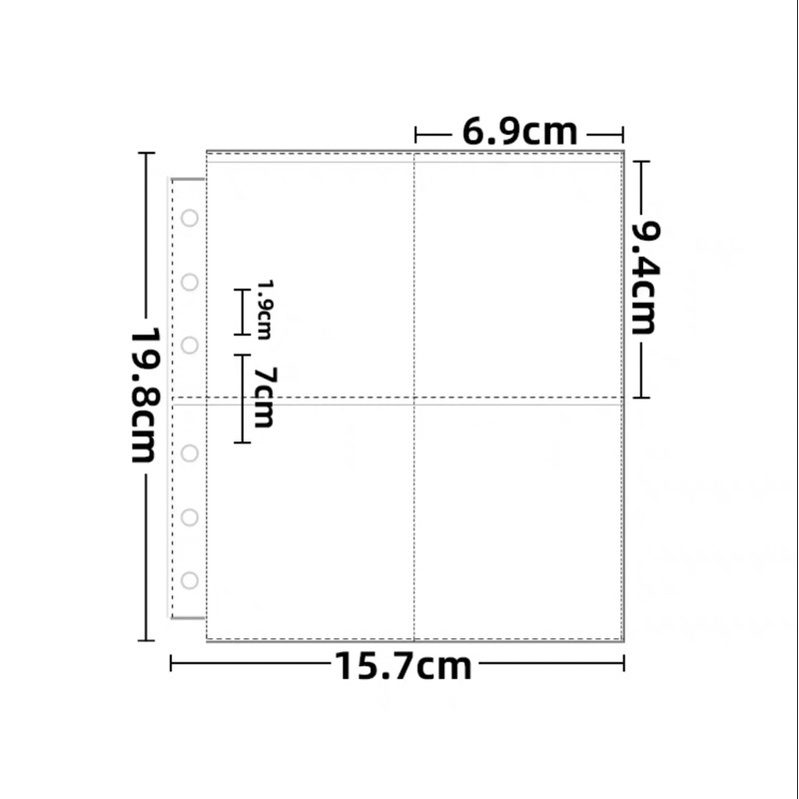 

Sleeve Meet YX A5 1P/2P/4P Fit 6Ring