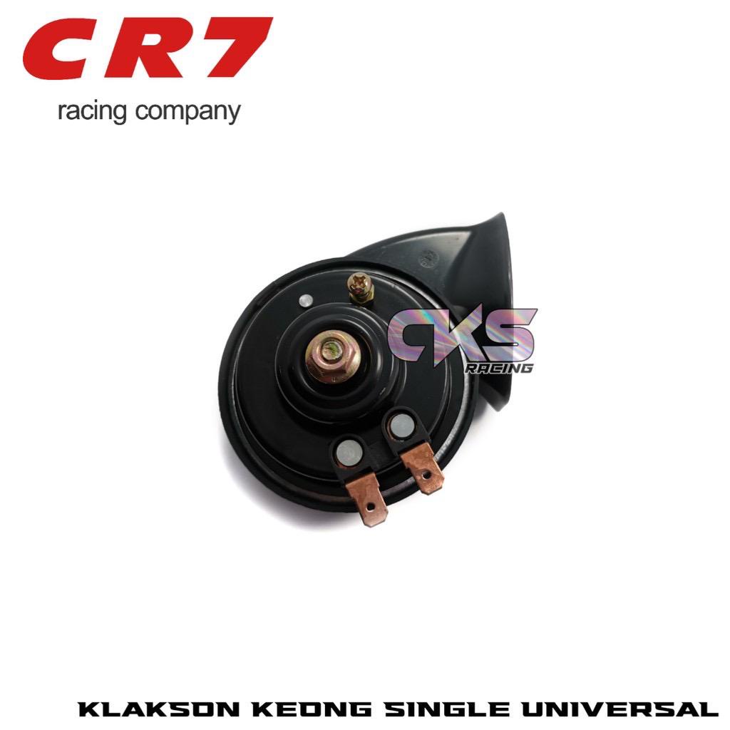 Klakson Keong Single CR7 Klakson Suara Trompet Klakson Mobil Universal Semua Motor