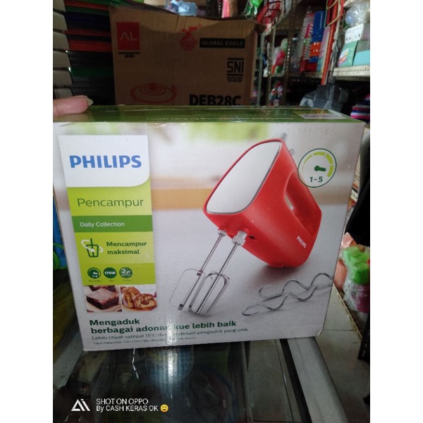Mixer Hand Philips/Mixer Tangan Merk PHILIPS