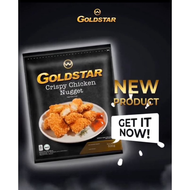 

GOLDSTAR NUGGET CRISPY - CHICKEN NUGGET CRISPY