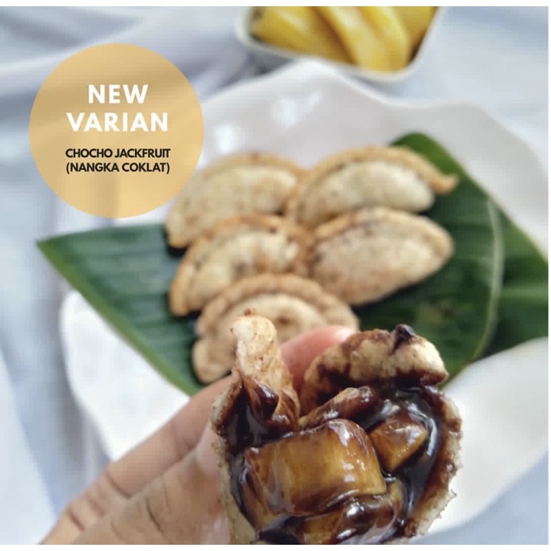 

CIRENG ISI COKLAT (COKLAT PISANG, COKLAT NANGKA, COKLAT NANAS)