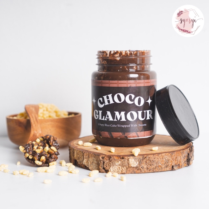 PROMO TERMURAH‼️‼️ CHOCO JAR RICE CRISPY | CEMILAN COKLAT LUMER RENYAH DAN ENAK BY SYASYI