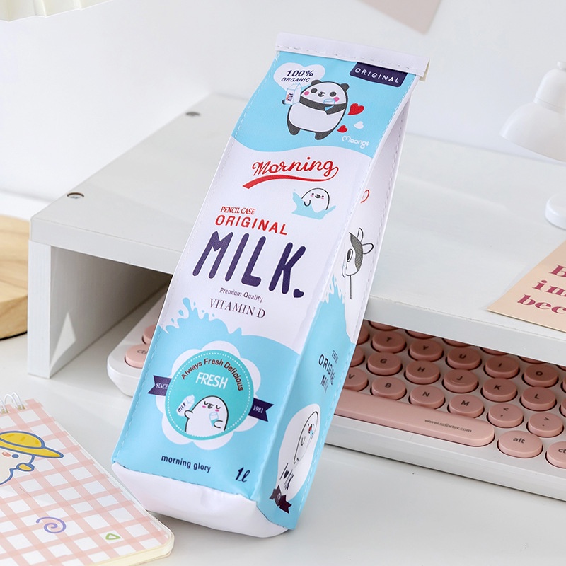 [MTOYS] TEMPAT PENSIL LUCU MILK KOTAK SUSU / PENCIL CASE - JT0035