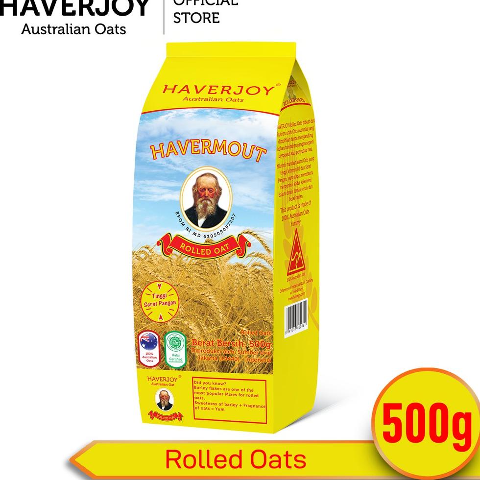 

BELANJA MURMER L861 Haverjoy Rolled Oats 500g