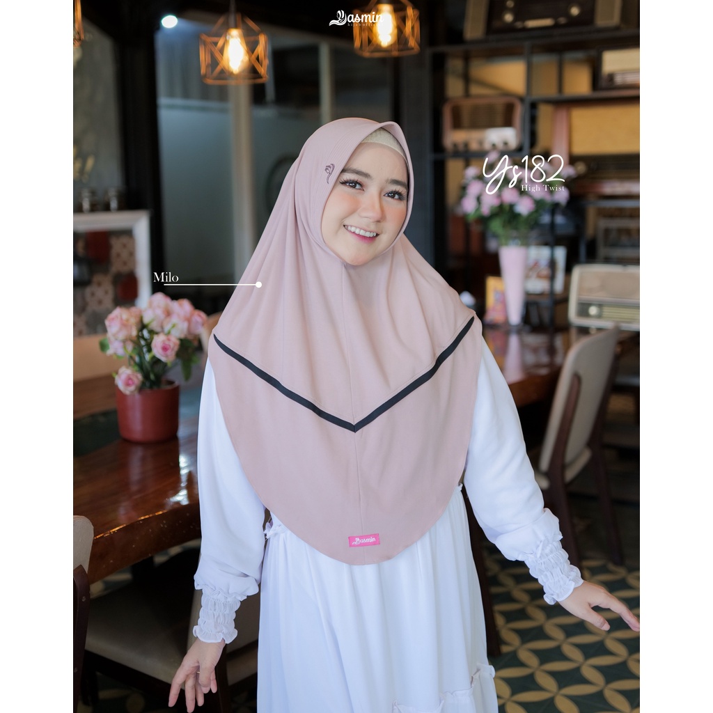 Bergo Naura Hijab Instan Yasmin Naura Hijab Ys 182 By Yasmin Hijab List Depan Panjang Hijab Bergo In