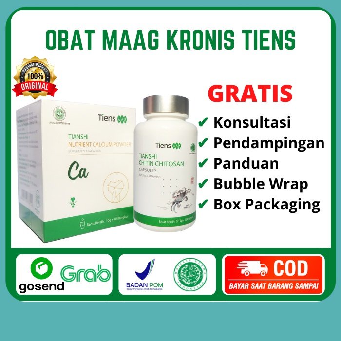 PAKET PRODUK TIENS UNTUK OBAT MAAG KRONIS