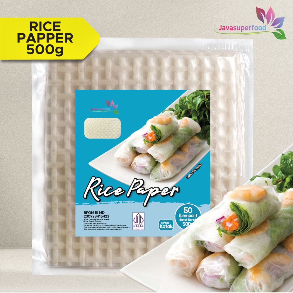 [ BELI 3 GRATIS 1] Rice Paper  / Banh Trang High Quality Rice Paper / Kulit Lumpia Vietnam Rice Paper / rice roll spring roll 500g