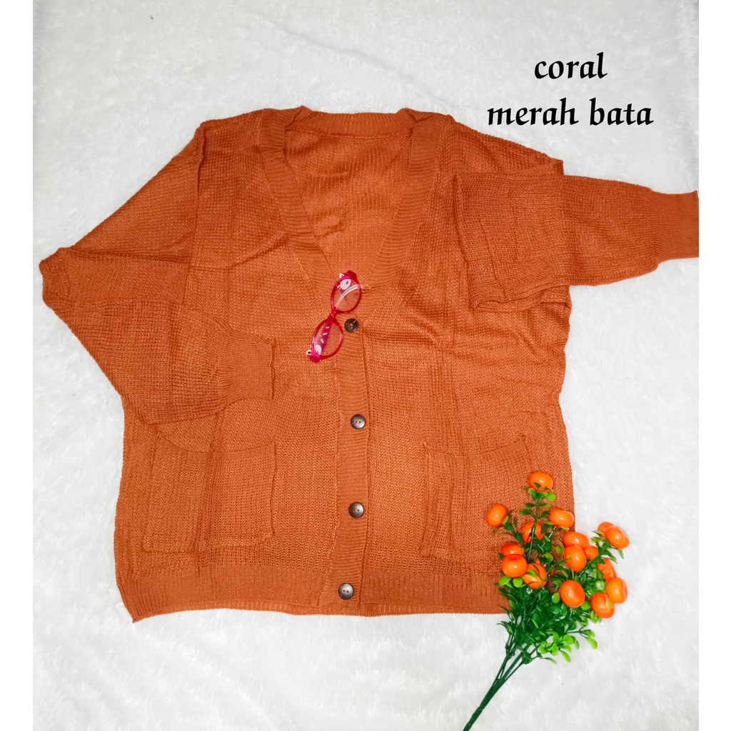 sweater cardigan saku seker k.3