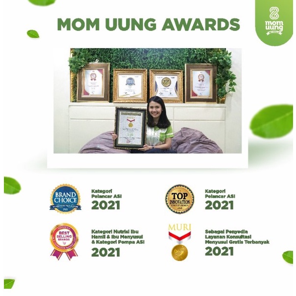 Mom Uung Susu Mylkflow Pelancar Asi  / Vegan Friendly / Lactose Free