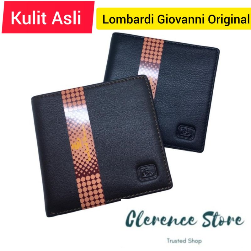 PROMO Dompet Pria Kulit Asli - Dompet Lombardi Giovanni Original 6250