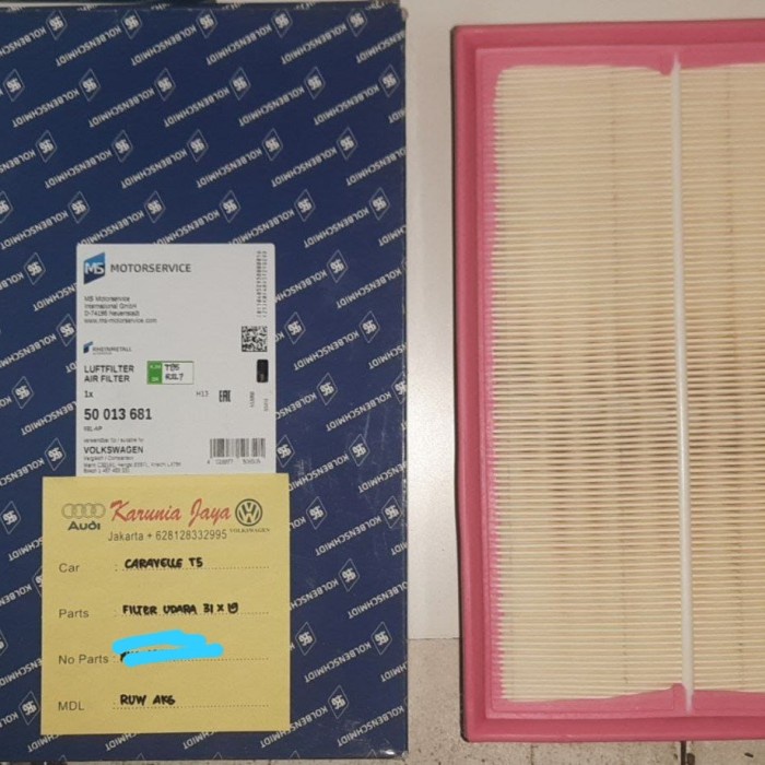 Filter udara VW caravelle T5