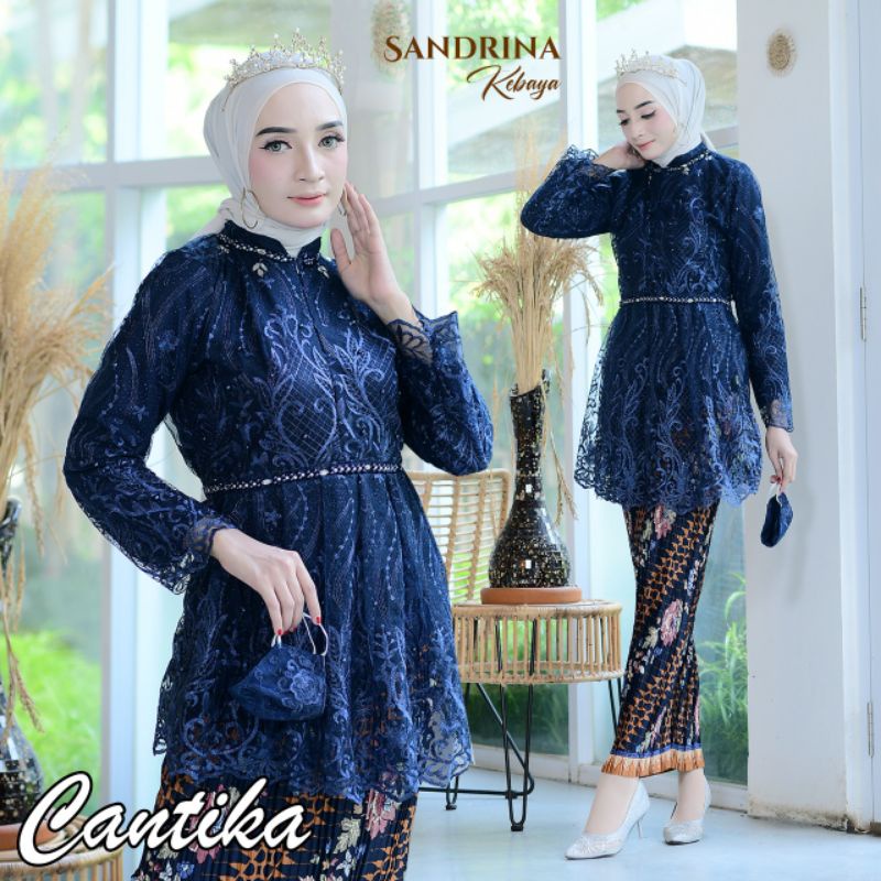 BA Atasan kebaya tille /kebaya modern/kebaya cantika/kebaya pesta dan wisuda/kebaya busui/kebaya terbaru