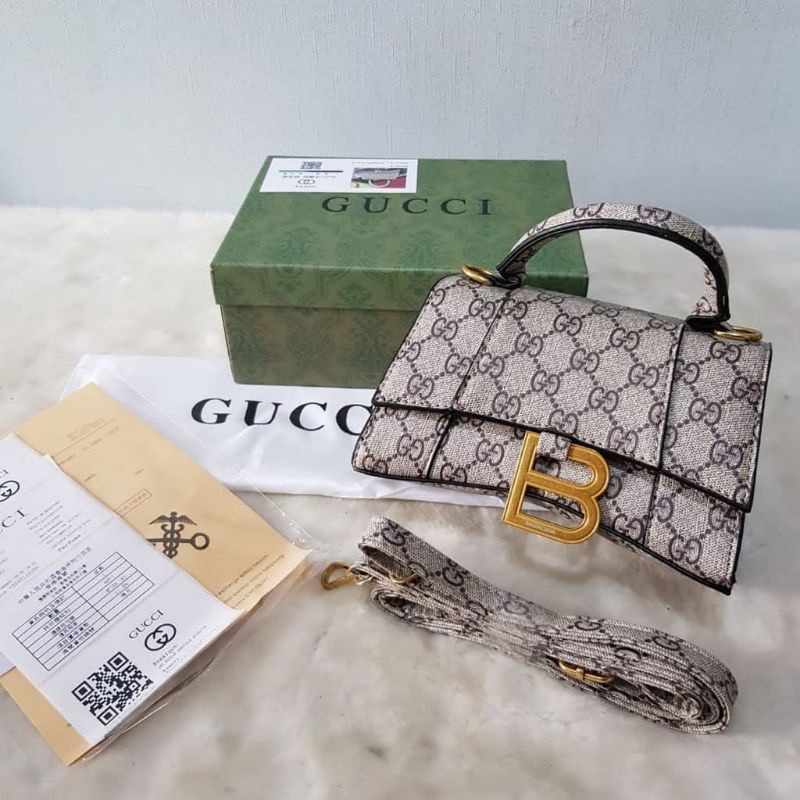 Hand Bag Gucci Wanita Import Terbaru Include Sertifikat & Box