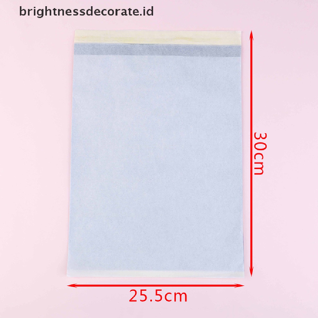 [Birth] 2pcs/set Kertas Transfer Tato A4 Stensil Karbon Thermal Tracing Hectograph [ID]