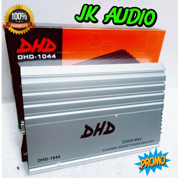 POWER AUDIO MOBIL 4 Channel DHD POWER AMPLIFIER
