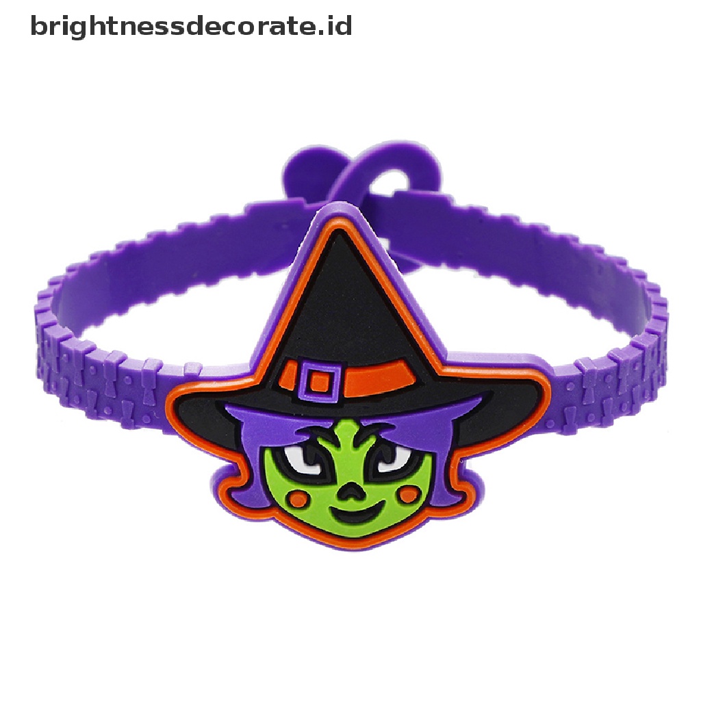 [Birth] The Nightmare Before Christmas Gelang Silikon Olahraga Gelang Karet Bangles [ID]