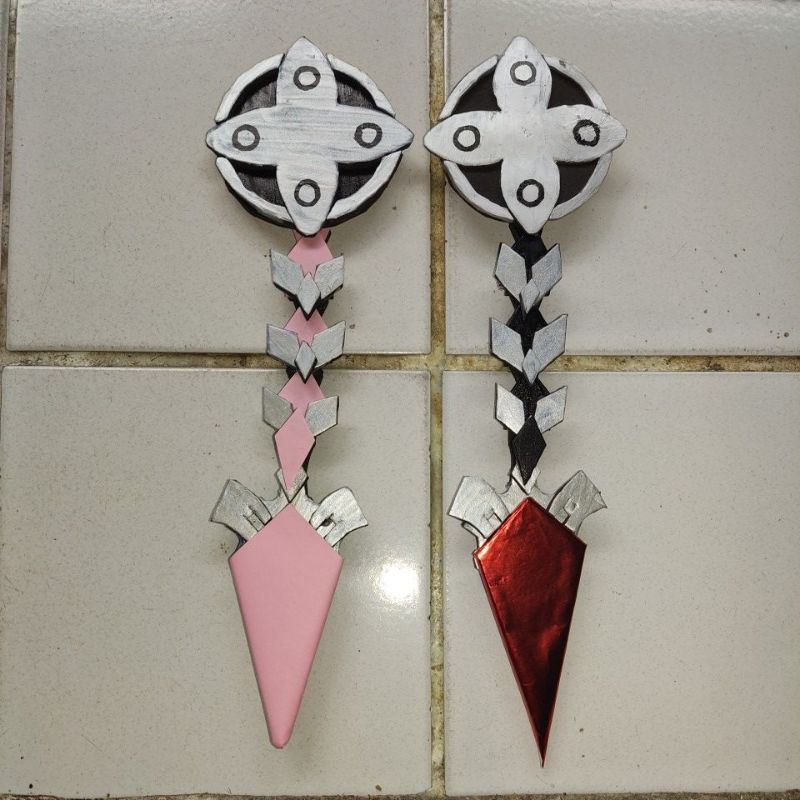 Cosplay Aksesoris Fatui / Fatui Accessories Columbina - Damselette dan The Knave - Arlecchino