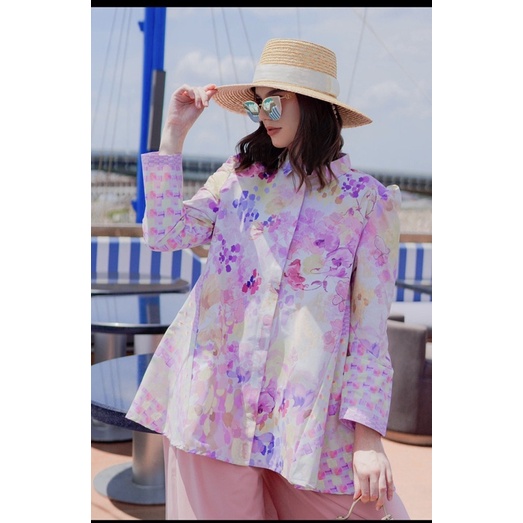 Acacia Statement Shirt -Pink- Ukuran S