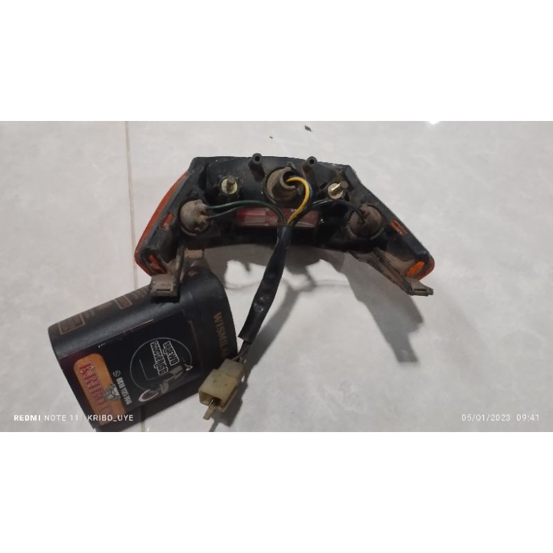 lampu belakang yamaha sigma
