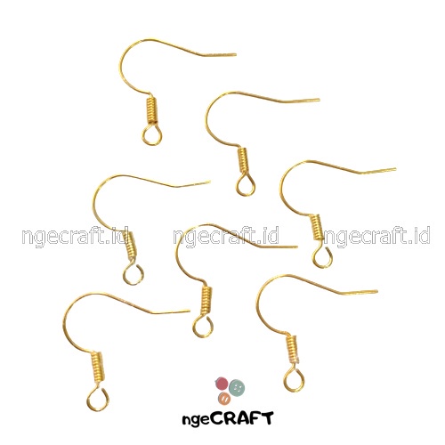 Kait anting [10 buah] polos untuk DIY