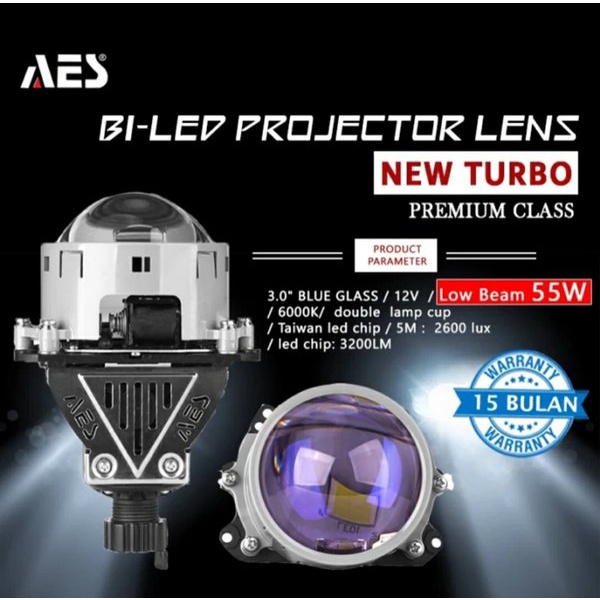 Projector Biled Turbo AES 3 inch Gen 2