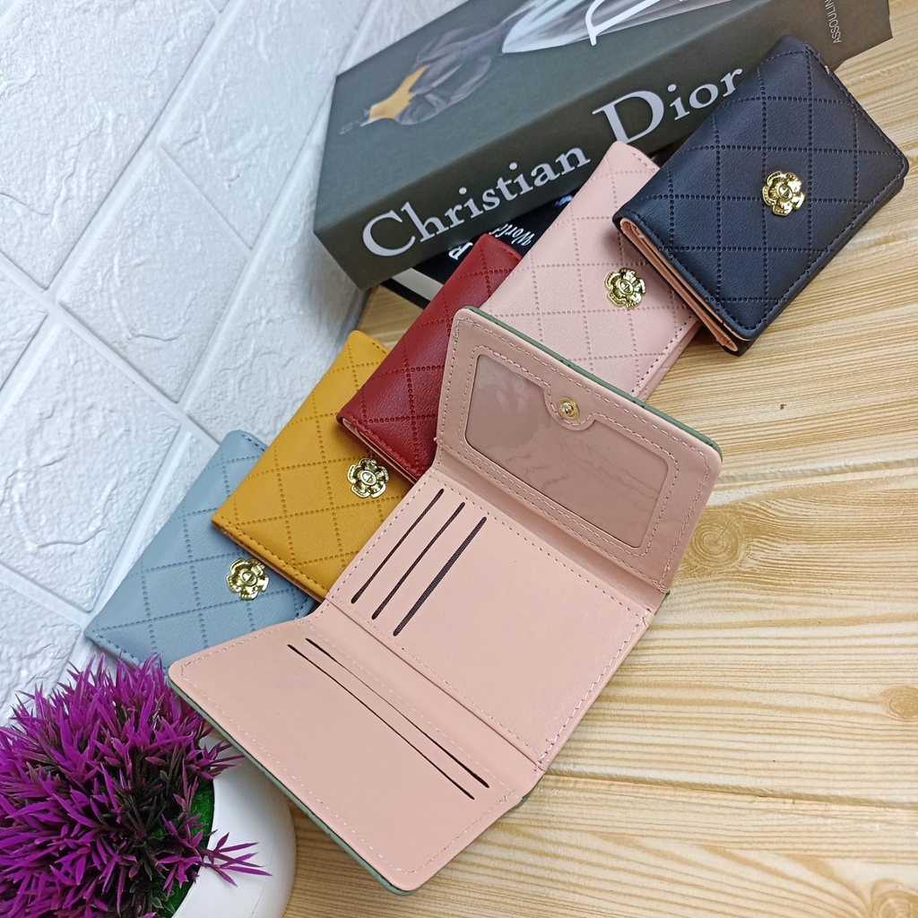 CYS Dompet Lipat Wanita Dompet Mini Wanita Import Berkualitas Dompet Lipat Termurah Dompet Abg Kekinian Dompet Wanita Casual Motif Cantik Dompet Anak Perempuan Lucu D76